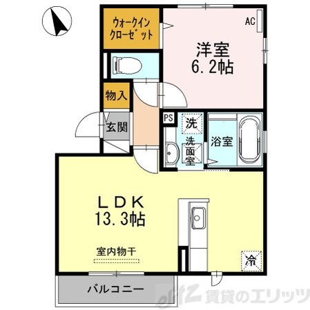 パークコート楓の物件間取画像